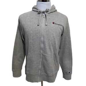 Champion NWT Heather Grey Full Zip Performance Hoodie Men M